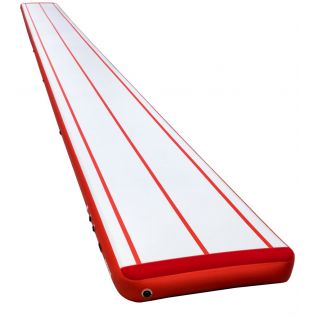 AUFBLASBARE TUMBLING-PISTE ALLEIN - Maße: 26 m x 2 m x 30 cm (LxBxD)